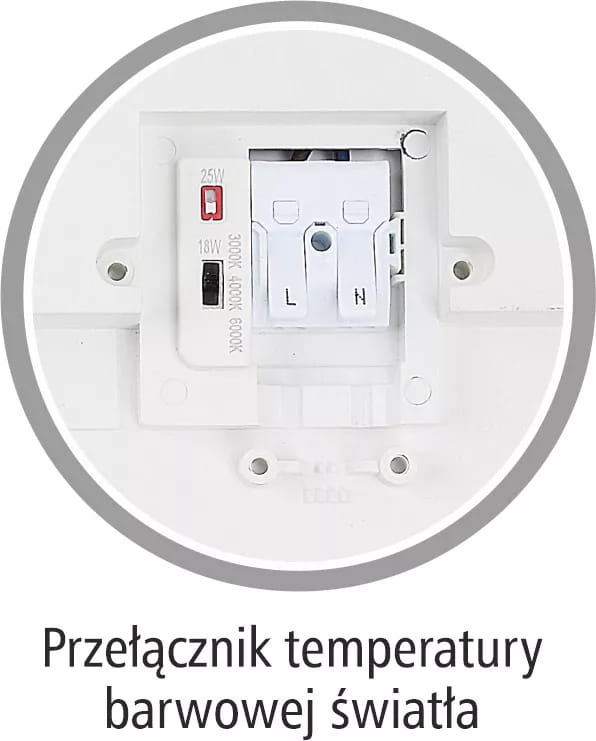 LUMAX Sphere III Combo 18W/25W 1850lm/2300lm 3000K/4000K/6000K IP44