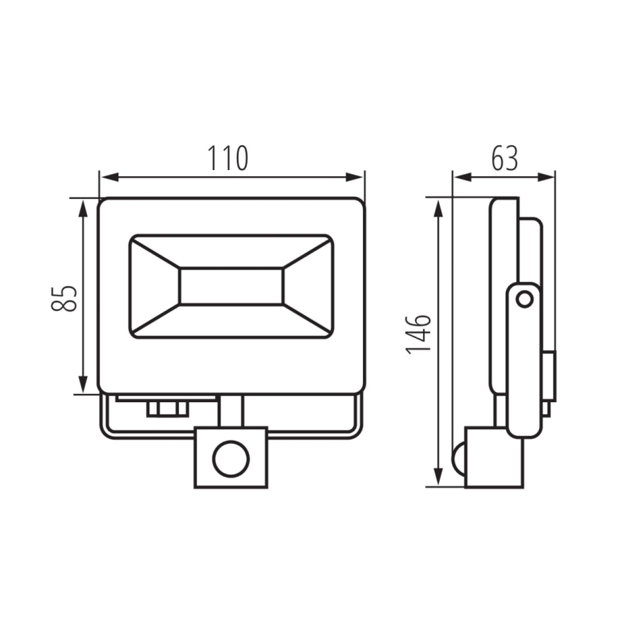 ANTEM 10W-NW-SE B 4000K 33205