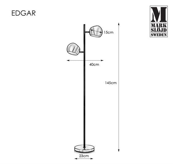 Markslojd EDGAR 2L Patyna 107742