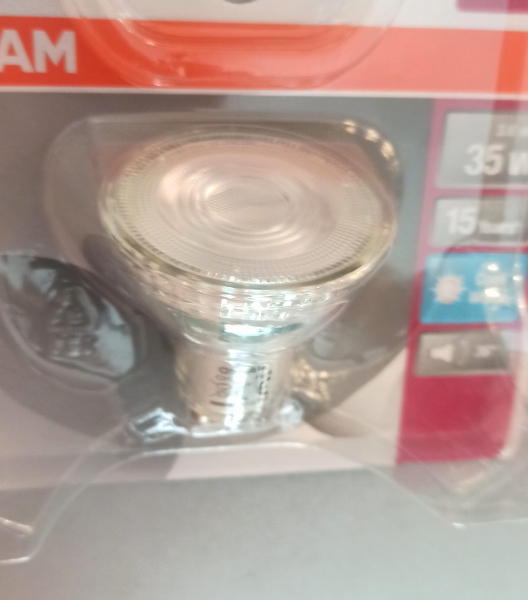 Osram LED Star PAR16 GU10 3W=35W CW 36°