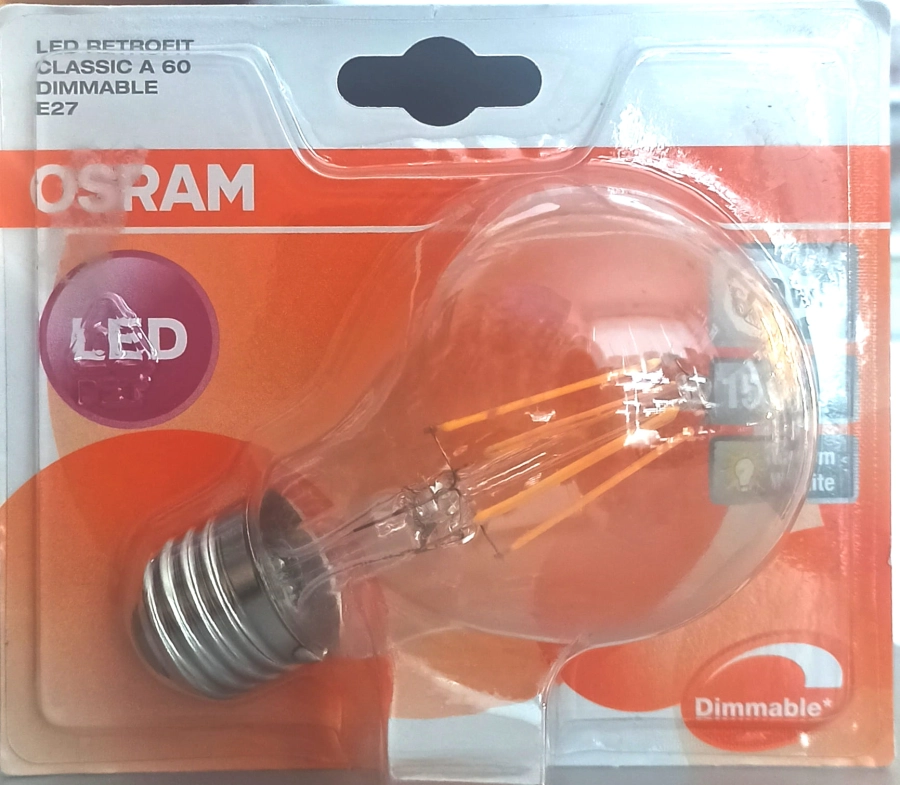 OSRAM LED Retrofit Classic E27 7W ściemnialna