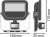 Floodlight 20W/4000K SENSOR model 4058075460973