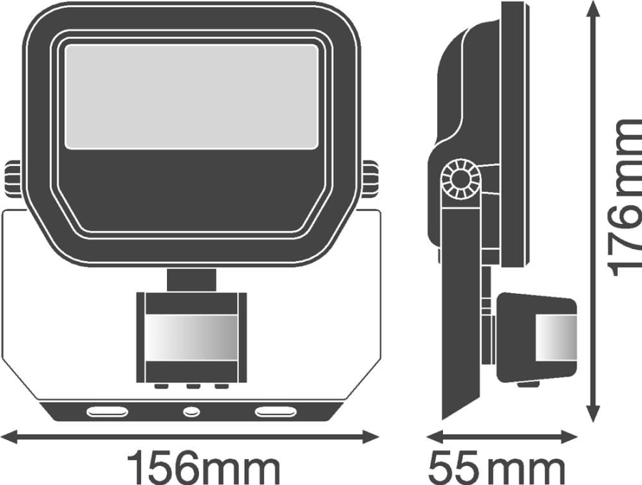 Floodlight 20W/4000K SENSOR model 4058075460973