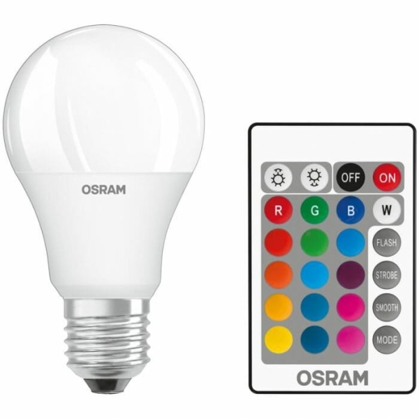 Żarówka LED OSRAM E27 9W RGBW+DIM WW 2700K