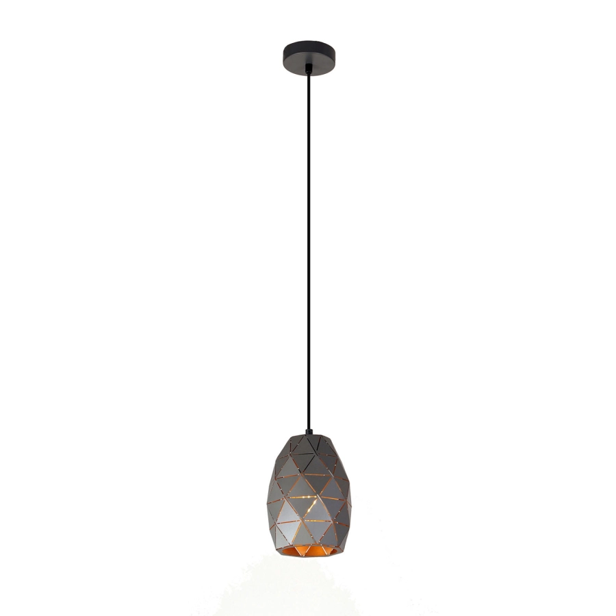 Lampa wisząca Italux Harley MDM-3480/1 GR+GD