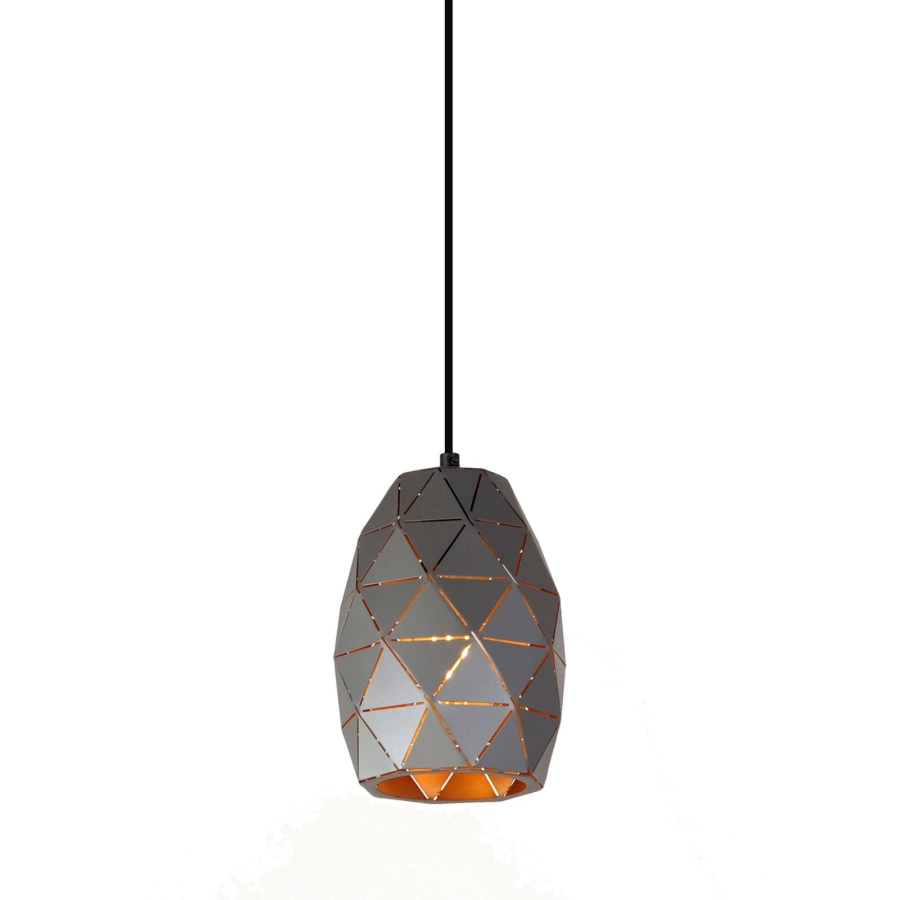 Lampa wisząca Italux Harley MDM-3480/1 GR+GD