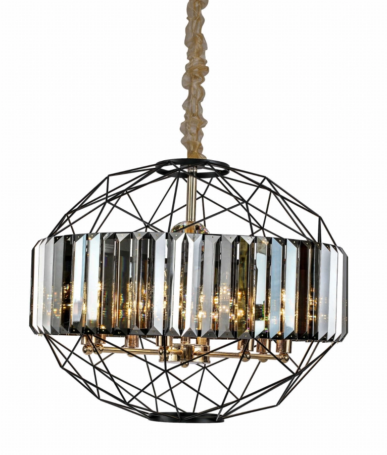 Lampa wisząca TREGLINO 8L Auhilon JD8326-8 BL
