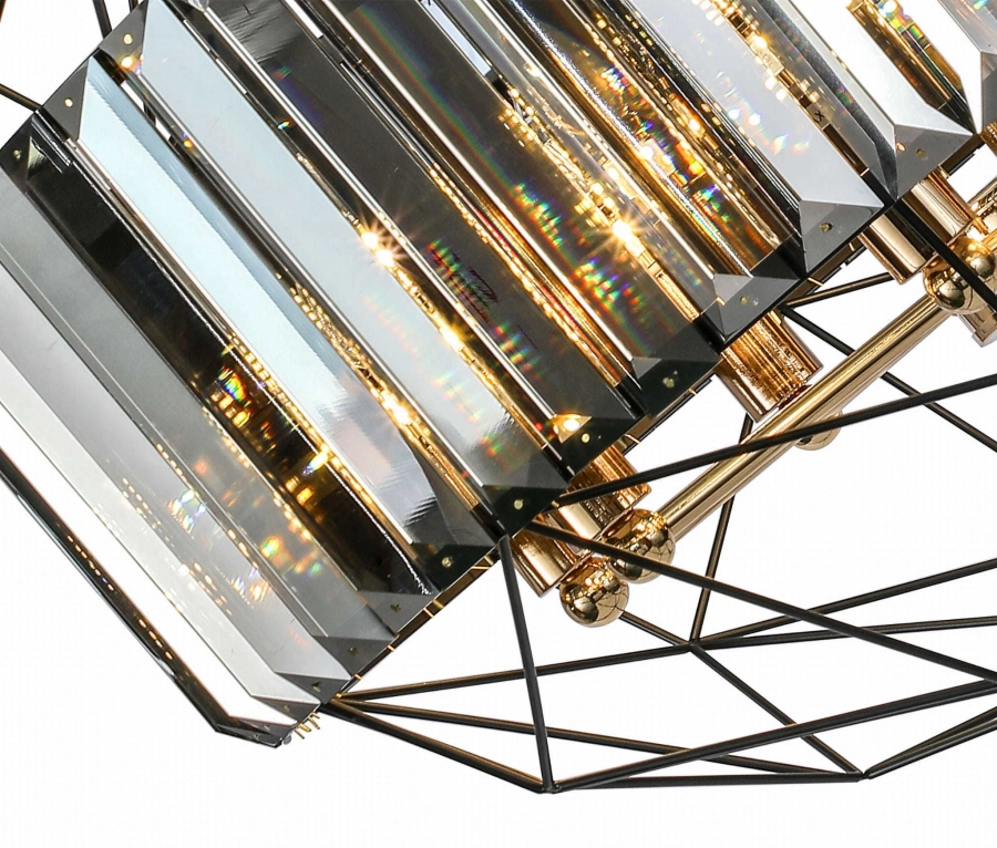 Lampa wisząca TREGLINO 8L Auhilon JD8326-8 BL