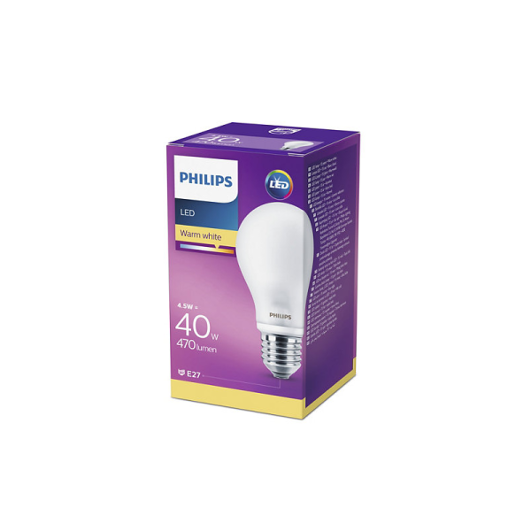 Philips żarówka LED E27 4.5W =40W 470 lm