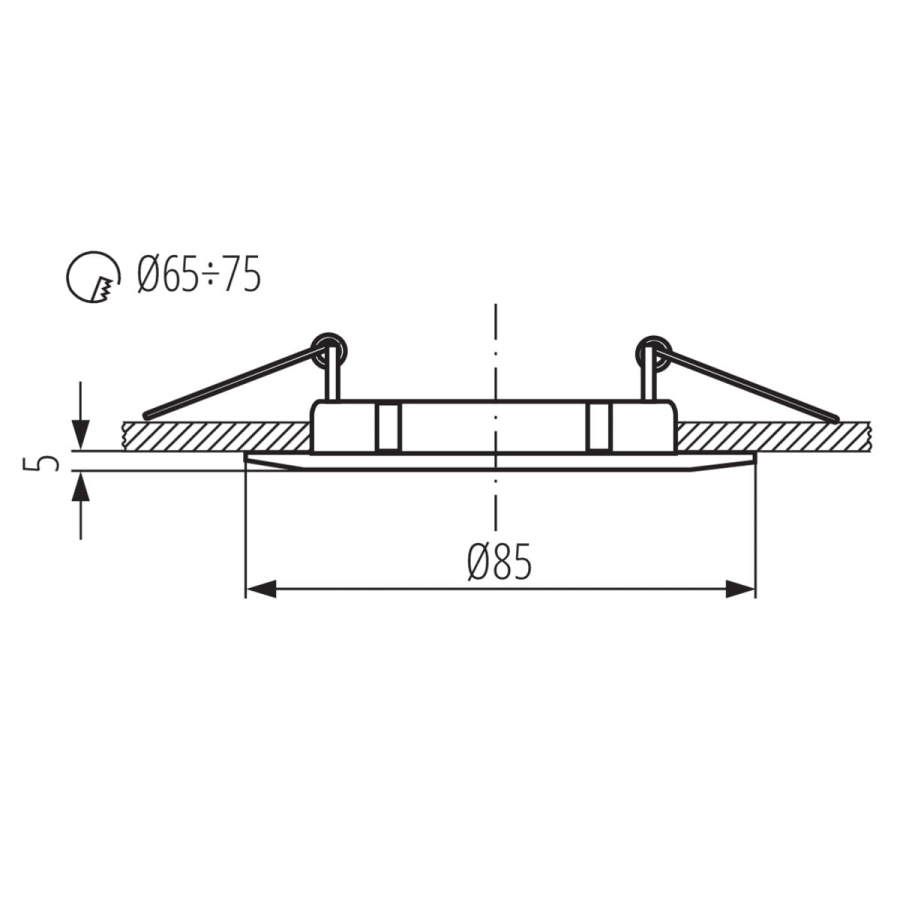 Kanlux LUTO CTX-DS02B-C/M 2583