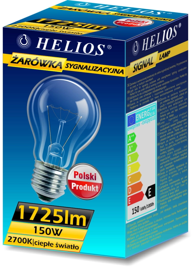 Żarówka tradycyjna E27 150W WST-2665