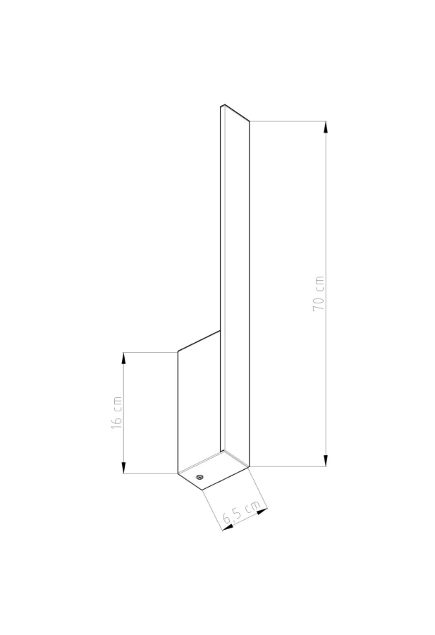 Thoro kinkiet LAHTI M LED 15W 1725lm 4000K złoty TH.193