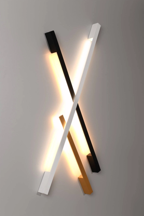 Thoro kinkiet LAHTI L LED 20W 2300lm 3000K złoty TH.196