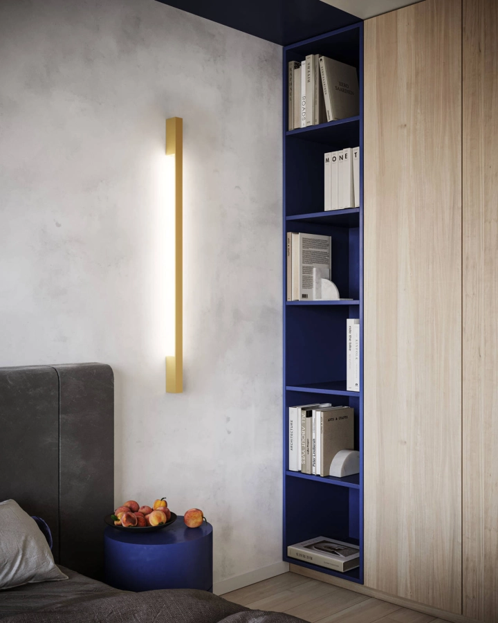 Thoro kinkiet SAPPO M LED 20W 2300lm 4000K złoty TH.205