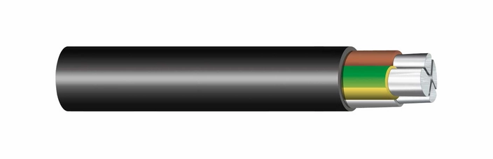Kabel elektryczny YAKY 4x16, przyłączeniowy kabel aluminiowy przyłączeniowy- tańsza alternatywa dla miedzi.