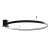 Thoro plafon RIO 110 LED 70W 7820lm 4000K czarny TH.136