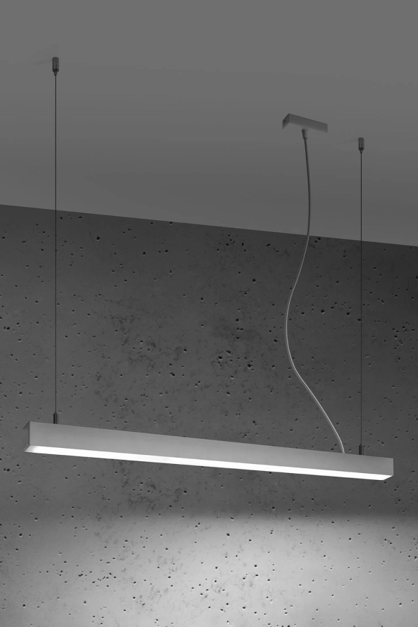 Thoro lampa wisząca PINNE 90 LED 25W 4600lm 4000K biała TH.050