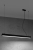 Thoro lampa wisząca PINNE 90 LED 25W 4600lm 4000K czarna TH.051