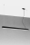 Thoro lampa wisząca PINNE 117 LED 31W 5100lm 4000K czarna TH.069