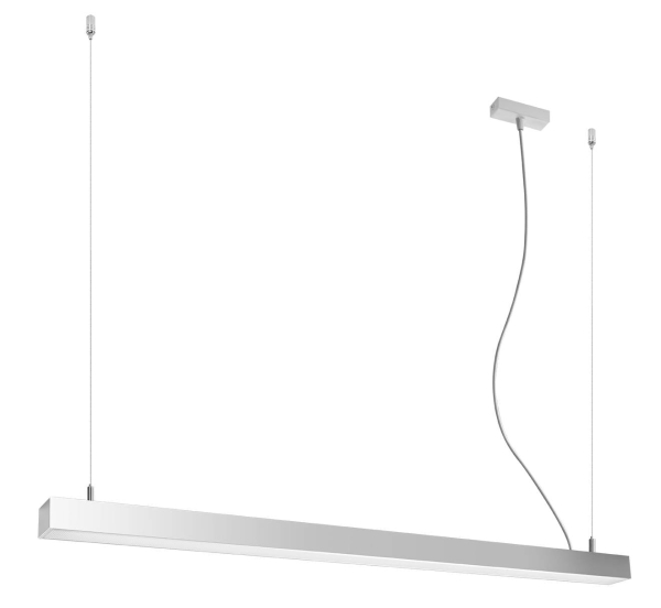 Thoro lampa wisząca PINNE 117 LED 31W 5100lm 4000K szara TH.070