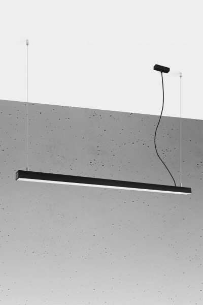Thoro lampa wisząca PINNE 150 LED 39W 7200lm 4000K czarna TH.087