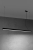Thoro lampa wisząca PINNE 150 LED 39W 7200lm 4000K czarna TH.087