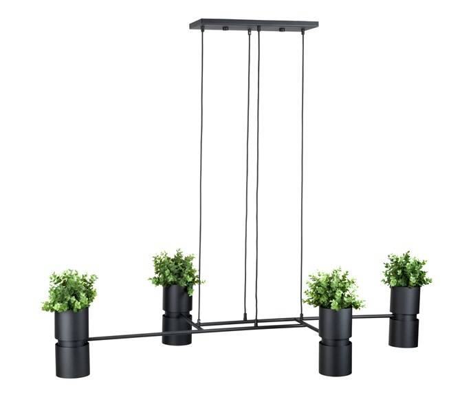 Thoro lampa wisząca KUKKIA czarna TH.004CZ