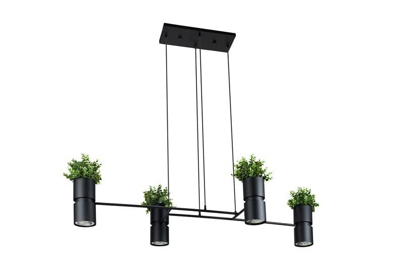 Thoro lampa wisząca KUKKIA czarna TH.004CZ