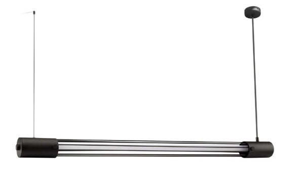 Thoro lampa wisząca VALO T8 14W 3000K czarna TH.008CZ