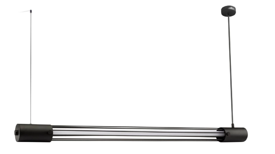 Thoro lampa wisząca VALO T8 14W 3000K czarna TH.008CZ