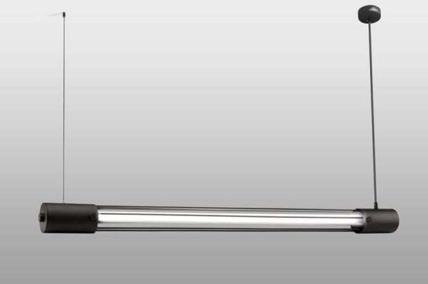 Thoro lampa wisząca VALO T8 14W 3000K czarna TH.008CZ