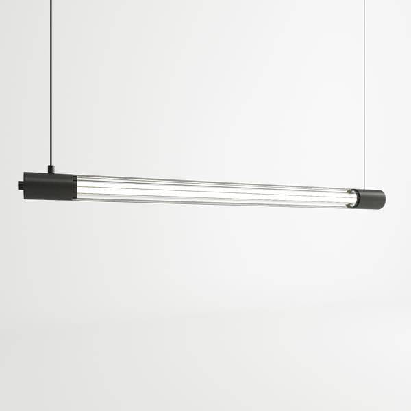 Thoro lampa wisząca VALO T8 14W 3000K czarna TH.008CZ