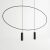 Thoro lampa wisząca HOLAR 2 czarna TH.017CZ