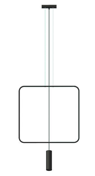 Thoro lampa wisząca RANA 1 czarna TH.018CZ