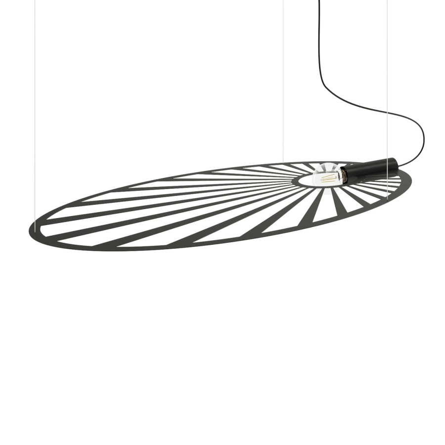 Thoro lampa wisząca LEHDET czarna TH.001CZ