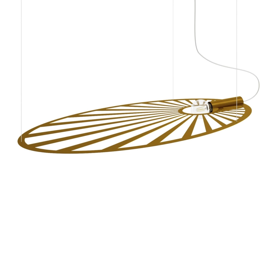 Thoro lampa wisząca LEHDET złota TH.001ZL