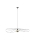Thoro lampa wisząca ESKOLA 70 czarna TH.010CZ