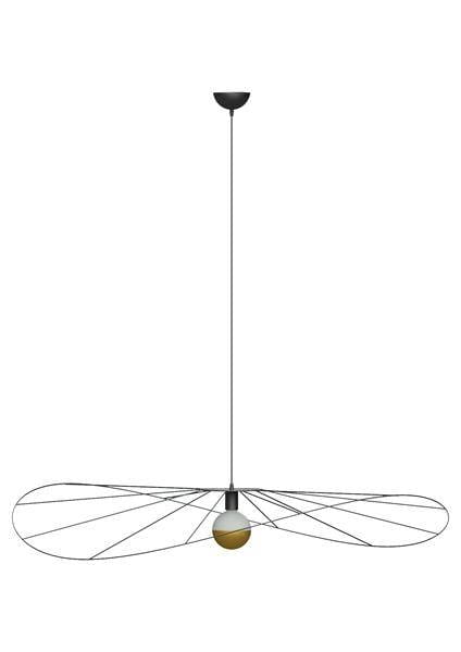 Thoro lampa wisząca ESKOLA 140 czarna TH.012CZ
