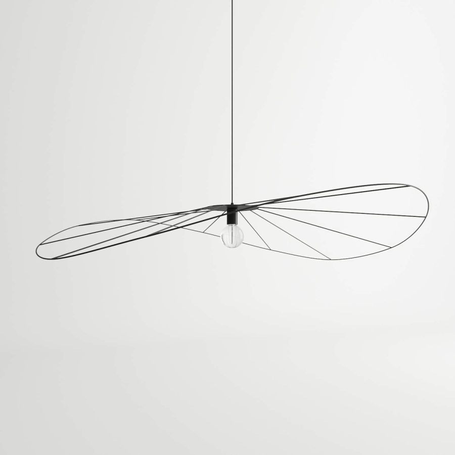 Thoro lampa wisząca ESKOLA 140 czarna TH.012CZ