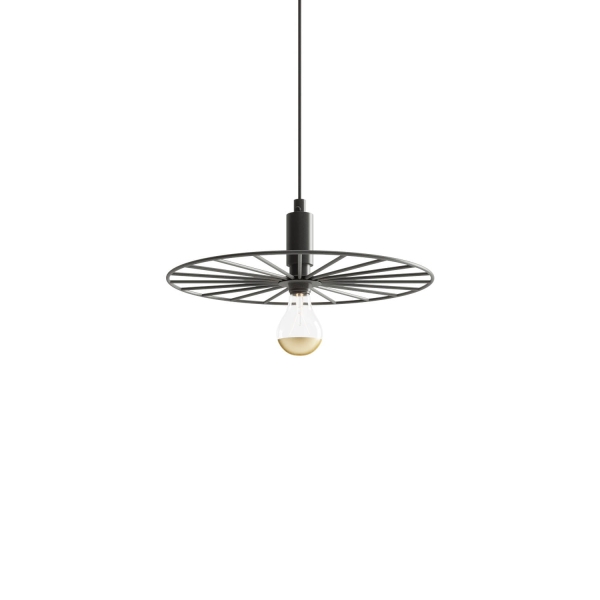 Thoro lampa wisząca SIRKEL 30 czarna TH.144