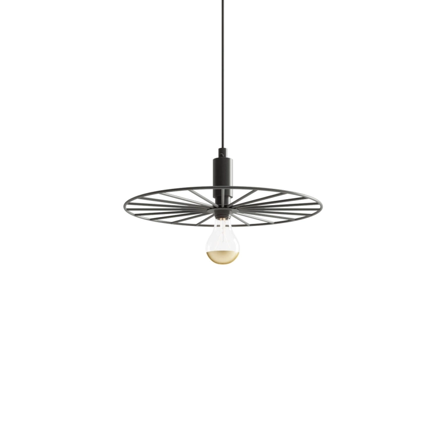 Thoro lampa wisząca SIRKEL 30 czarna TH.144