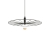 Thoro lampa wisząca SIRKEL 45 czarna TH.145