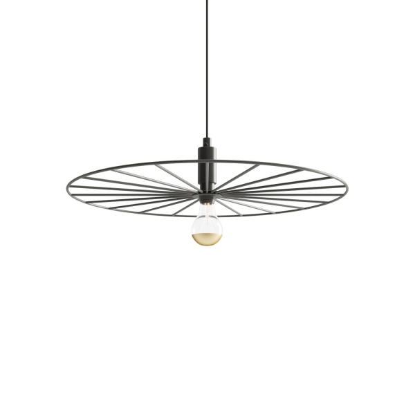 Thoro lampa wisząca SIRKEL 60 czarna TH.146