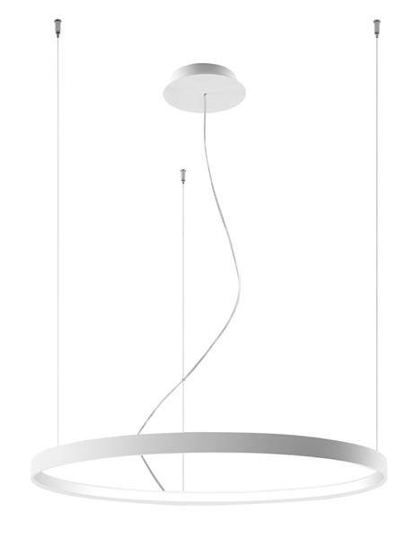 Thoro żyrandol RIO 78 LED 50W 5520lm 3000K biały TH.102