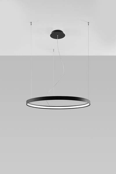 Thoro żyrandol RIO 78 LED 50W 5520lm 4000K czarny TH.110