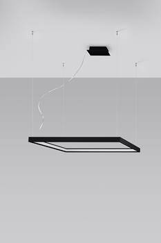 Thoro żyrandol NELYA M LED 50W 5757lm 4000K czarny TH.151