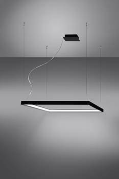 Thoro żyrandol NELYA M LED 50W 5757lm 4000K czarny TH.151
