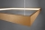 Thoro żyrandol NELYA M LED 50W 5757lm 4000K złoty TH.152