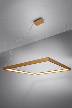 Thoro żyrandol NELYA M LED 50W 5757lm 4000K złoty TH.152