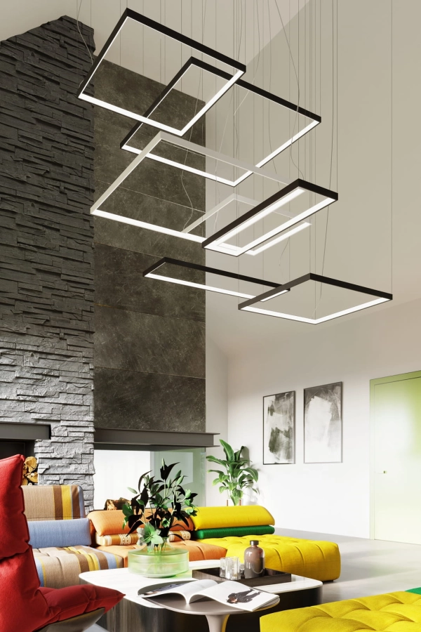 Thoro żyrandol NELYA L LED 70W 8096lm 4000K biały TH.156